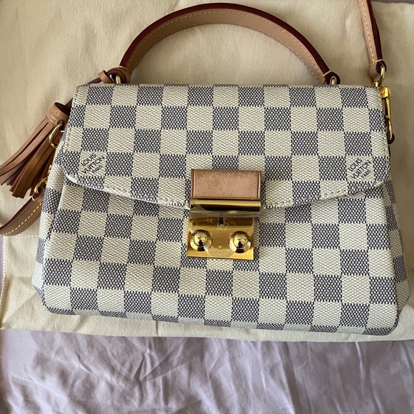 Louis Vuitton croisette Damier Azur bag authentic - Picture 1 of 16